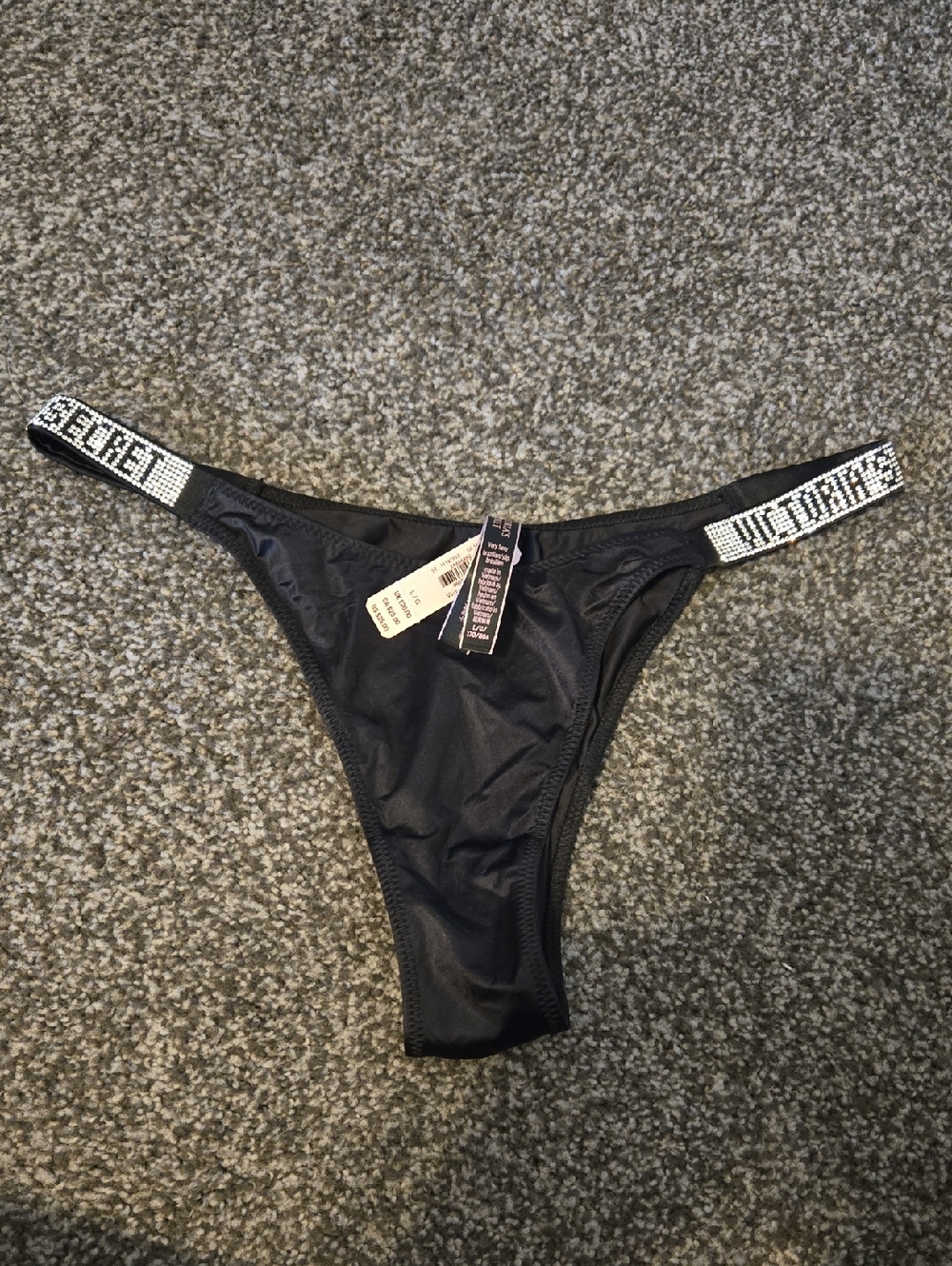 Victoria's Secret Shine Strap Brazilian Panty